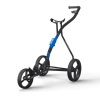 Wishbone One - Megalight - Golf Push Cart - Charcoal/Blue Photo