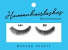 Manana Human Hair Eyelashes - Teyana Photo
