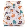 Bamboo Baby Pocket Nappy with Snap waist - Giraffe Photo