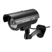 Dummy Bullet Type CCTV Camera with Flashing LED for Indoor and Outdoor Use