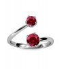 Crystalize 925 Silver January Birthstone Ring with Swarovski Crystals Photo
