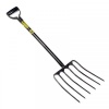 Lasher D-Grip Steel Handle 6 Prong Manure Fork Photo