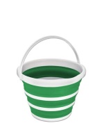 10L Collapsible Bucket Green