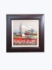 Exclusive Home Decor - Vibrant Landscape - Framed Acrylic Fine Art Painting Photo
