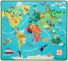 Melissa Doug Melissa & Doug Round the World Travel Rug Photo