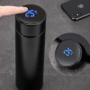 500ML Vacuum Flask With Temperature Display - Black Photo