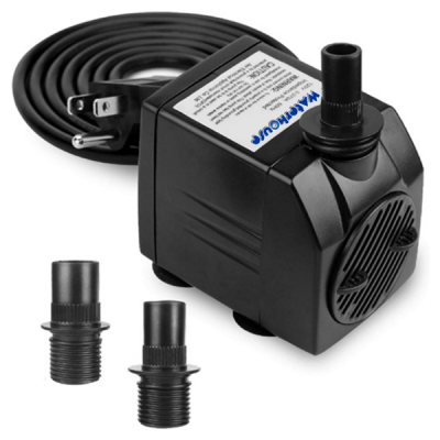 Photo of Waterhouse Pumps Waterhouse 4000 L/H 3.5m Pond Fountain and Hydroponic Pump - 2 Core Cable