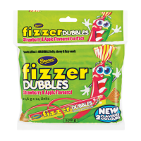 Beacon Fizzers Dubbles Strawberry And Apple Flavored 24s