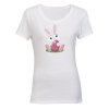 Pink Egg - Easter Bunny - Ladies - T-Shirt Photo