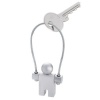Troika Keyring Jumper - Matt Aluminium Photo