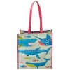 Stephen Joseph Large Recycled Gift Bag Shark Photo