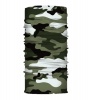 Face-Neck Warmer Bandana Face Shield Lignt Green Camo Photo