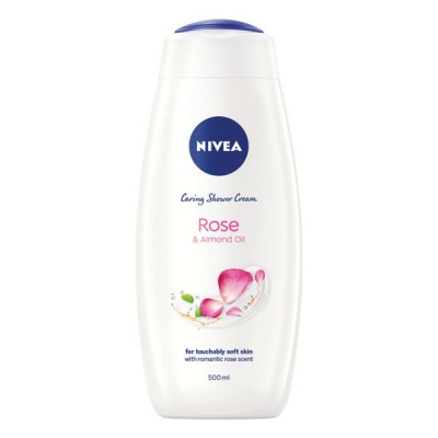 NIVEA Rose Almond Oil Shower GelBody Wash 500ml