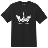 Just Kidding Kids "Unicorn Lashes" Short Sleeve T-Shirt - Black Photo