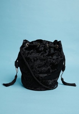 Womens Superbalist Blossom Pouch Bag Black