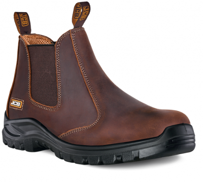 Photo of JCB Footwear JCB - Chelsea Safety Boot - Brown