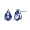 Mystic Quartz Solitaire Earrings - Pear Shape Photo