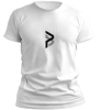 PepperSt Men's White T-Shirt - Grid Design B Photo