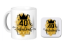 Graceful Accessories 40 And Fabulous Mug and Coaster Set Photo