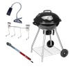 Eco BBQ On Wheels Braai LED Light BBQ Tool Holder Braai Tong Photo