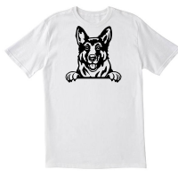 German Shepherd Dog White T shirt