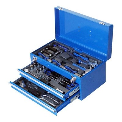 Shop In Style 78 Piece Steel Toolbox Blue