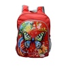 Red Full Butterfly 3D School Bag Photo