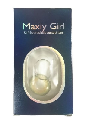 Photo of Maxiy Girl Premium Colour Contact Lenses - Green - 1 Pair
