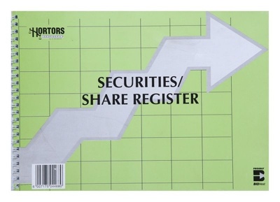 Photo of HORTORS - Share register/ securities register complete