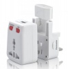 Travel Mate Universal Travel Adaptor with USB and Fuses T-034 Photo