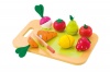 Sevi Wooden Chopping Board Fruit & Vegetables - 9 Pieces Photo