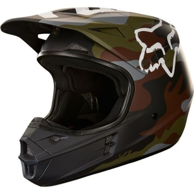 Photo of Fox Racing Fox V1 Camo Green Helmet