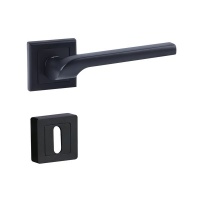 Yale Matte Black Siena Keyhole Handles