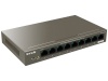 Tenda 9 Port Gigabit with 8 PoE 92W Desktop Switch | TEG1109P-8-102W Photo