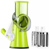 Rotary Grater with 3 Stainless Steel Chopper Blades Photo