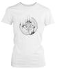 PepperSt Ladies White T-Shirt - Compass Artistry Photo