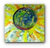 Art - Abstract - Print on Canvas - other world series alfa alfa Photo