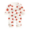 Apple Baby Romper/One-Piece with with Fun Design Photo