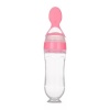 Silicone Squeeze Feeder- Pink Photo