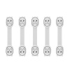 BTR CuteBear Baby Safety Lock for Cabinets Drawers Fridge Toilet-Set of 5 - White Photo