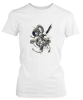 PepperSt Ladies White T-Shirt - Dragon vs Phoenix Photo