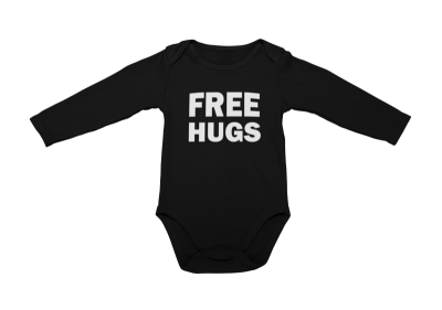 Photo of JuiceBubble - Free Hugs Long Sleeve Onesie