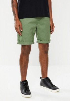 Photo of Men's New Look Epp Chino Shorts - Olive