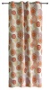 easyhome Printed Mandala eyelet curtain Orange Photo