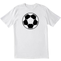 Football N1 White Soccer T shirt
