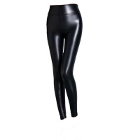 Ladies Leather Thermal Inner Spring Leggings Pants By Paris