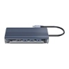 Orico Type-C 11-in-1 Transparent Hub - Grey Photo