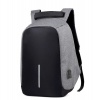 Anti theft back pack - Grey Photo