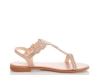 Quiz Ladies Wide Fit Diamante Sandals - Rose Gold Photo