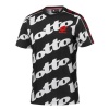 Lotto Men's Athletica Prime Print T-shirt - Black Photo